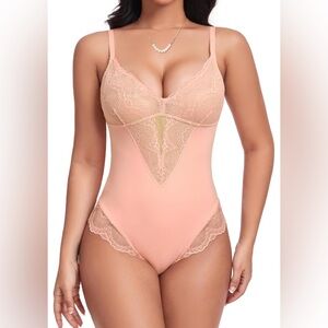 NWT Lace Shapewear Compression Bodysuit